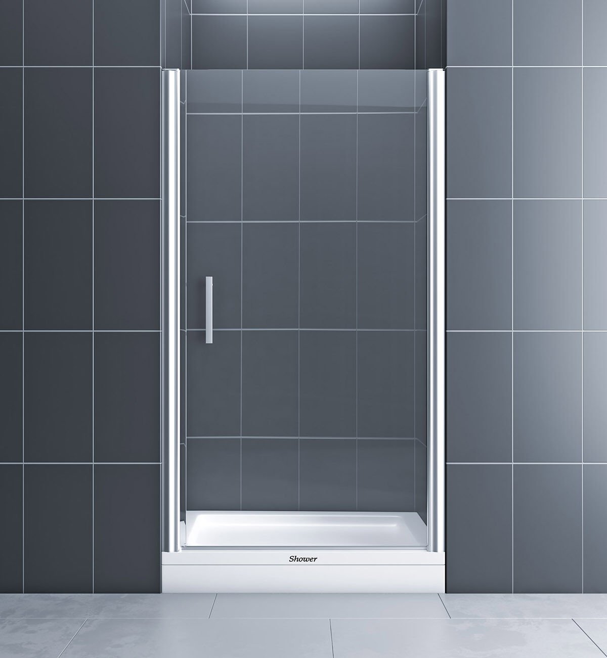 Shower Relax-Jüpiter 80 cm İki Duvar Arası 1 Açılır Tekne Üzeri Duş Kabini