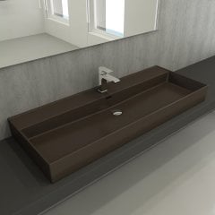 Bocchi | Milano 120 cm Lavabo Mat Kahve