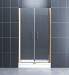 Shower Relax-Jüpiter 105 cm İki Duvar Arası 2 Açılır Tekne Üzeri Duş Kabini