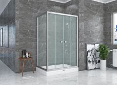 Shower Satürn 70x140 2 Sabit 2 Çalışır Yan Panelli Tekne Üzeri Kabin