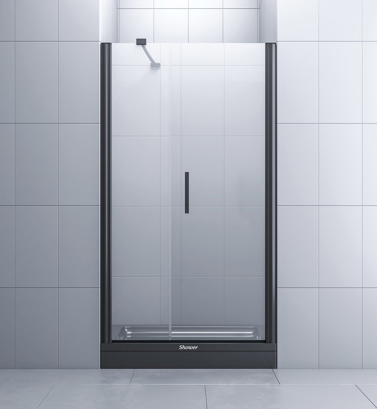 Shower Relax-Jüpiter 110 cm İki Duvar Arası 1 Sabit 1 Çalışır Tekne Üzeri Duş Kabini