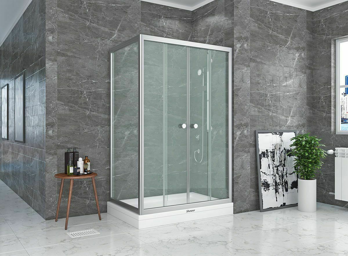 Shower Satürn 70x180 2 Sabit 2 Çalışır Yan Panelli Tekne Üzeri Kabin