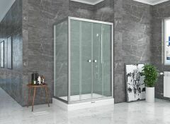 Shower Satürn 70x180 2 Sabit 2 Çalışır Yan Panelli Tekne Üzeri Kabin