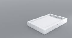 Shower 90x150 Drop Dikdörtgen Panelli Duş Teknesi