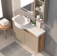 Shower Serin 100 cm Banyo Dolabı