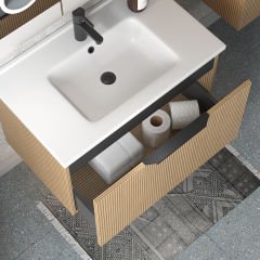 Shower Arno 75 cm Banyo Dolabı