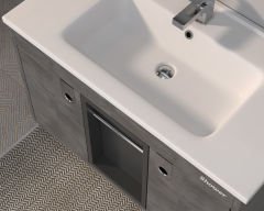Shower Zaria 85 cm Banyo Dolabı