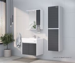 Shower Vesta 65 cm Banyo Dolabı