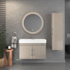 Shower Area 85 cm Banyo Dolabı