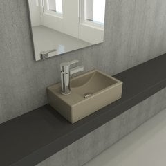 Bocchi | Milano 37 cm Lavabo Sol Mat Kaşmir