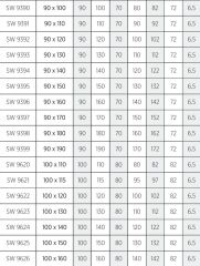 Shower 90x150 Riva Dikdörtgen Monoblok Duş Teknesi