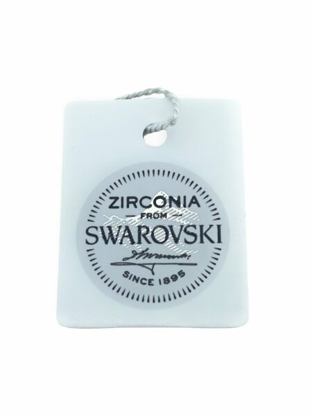 Sertifikalı Swarovski Taşlı Tek Taş 925 Gümüş Yüzük