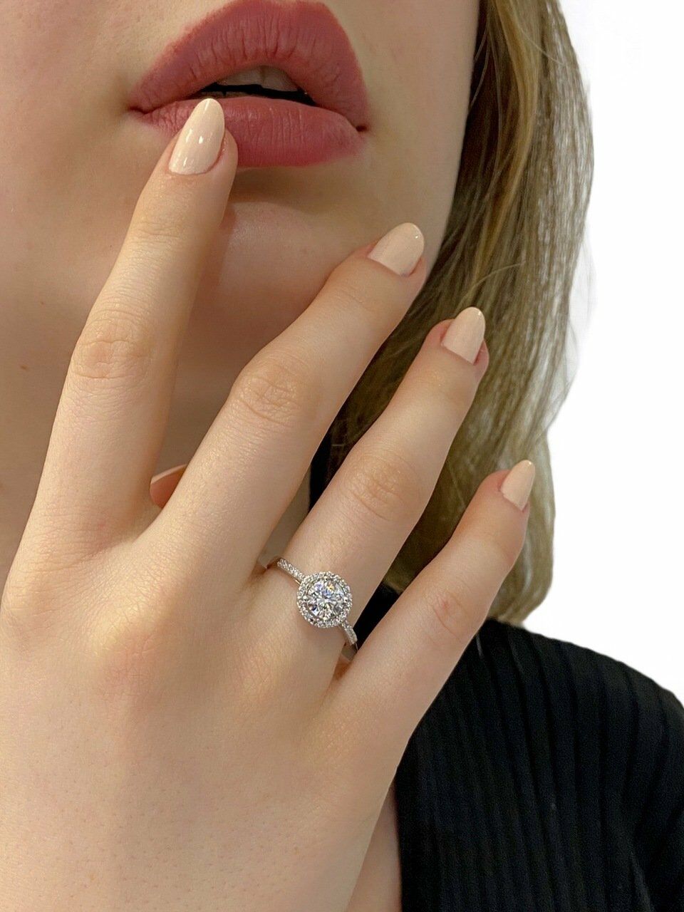 Sertifikalı Swarovski Üst Kalite Tek Taş 925 Gümüş Yüzük