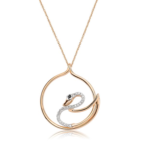 Pırlanta White Swan Kolye