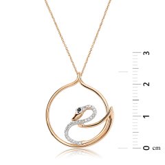 Pırlanta White Swan Kolye
