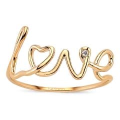 Pırlanta Love Yüzük