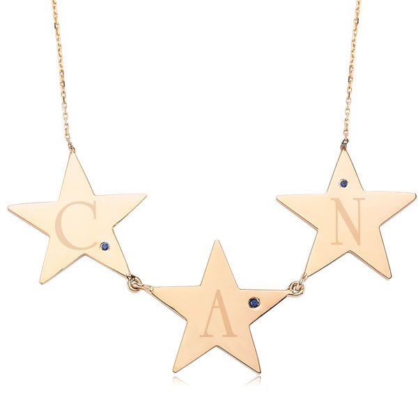 Safir Alfawaris Kolye | Glamour By Miracles