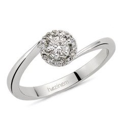 Tektaş Yüzük | 0,16 CT ve 0,06 CT Pırlanta