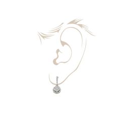 Tektaş Küpe | 0,13 CT ve 0,16 CT Pırlanta