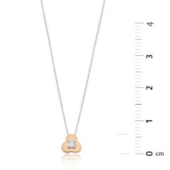 Pırlanta Tektaş Kolye | 0,06 CT