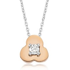 Pırlanta Tektaş Kolye | 0,06 CT