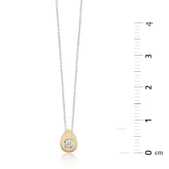 Pırlanta Tektaş Kolye | 0,06 CT