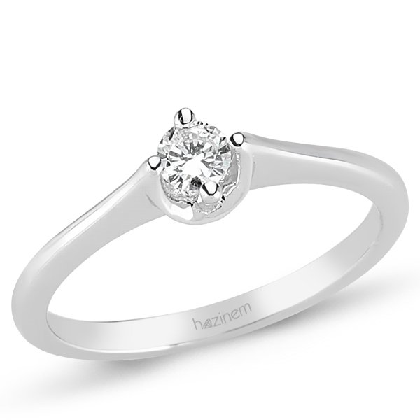 Tektaş Yüzük | 0,15 CT Pırlanta