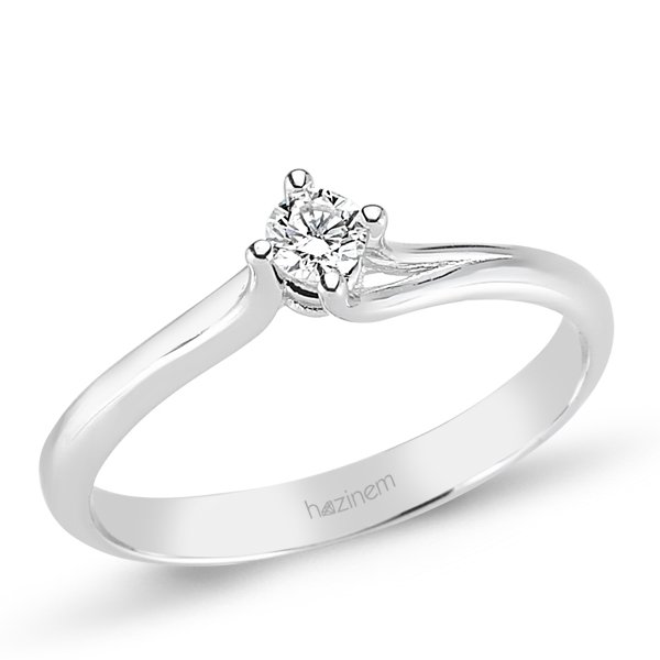 Tektaş Yüzük | 0,15 CT Pırlanta
