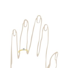 Tektaş Yüzük | 0,15 CT Pırlanta