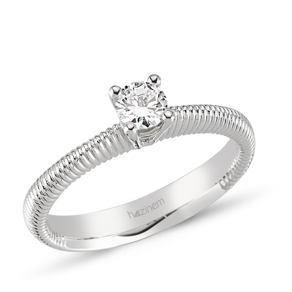 Tektaş Yüzük | 0,32 CT Pırlanta
