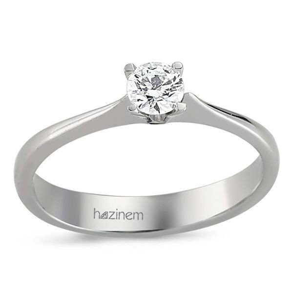 Tektaş Yüzük | 0,12 CT Pırlanta