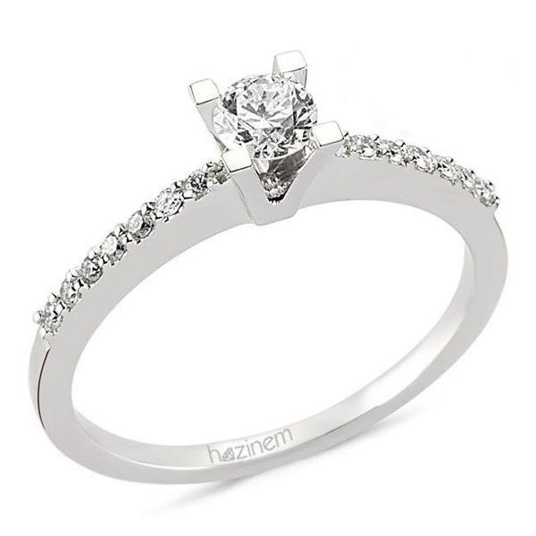 Tektaş Yüzük | 0,30 CT ve 0,12 CT Pırlanta