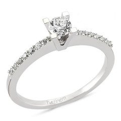 Tektaş Yüzük | 0,30 CT ve 0,12 CT Pırlanta