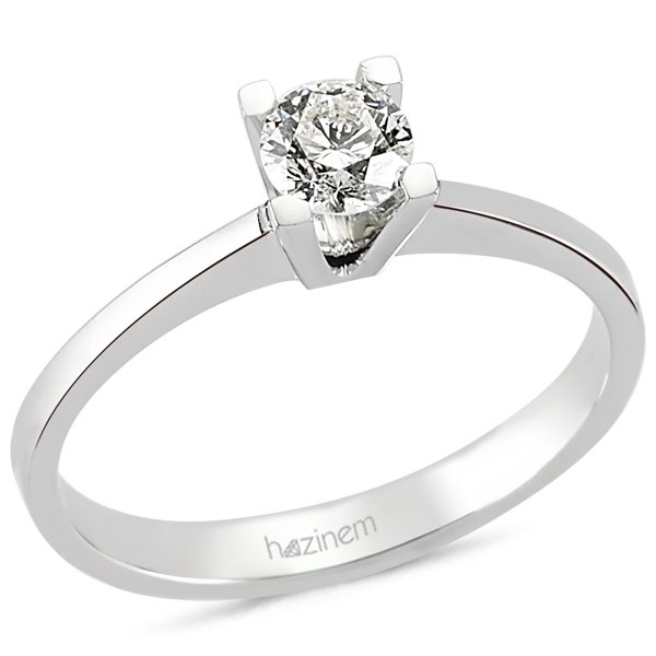 Tektaş Yüzük | 0.43 CT Pırlanta