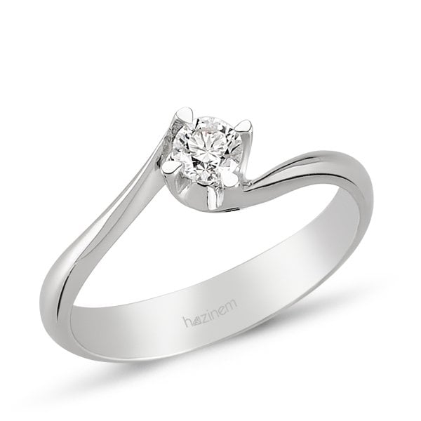 Tektaş Yüzük | 0,28 CT Pırlanta