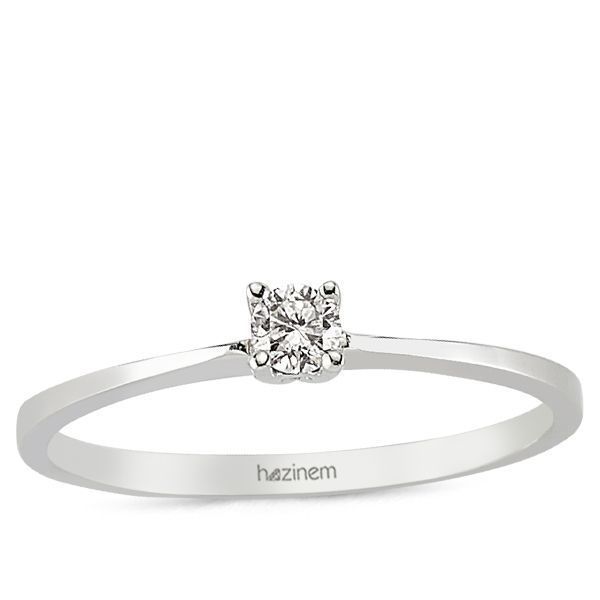 Tektaş Yüzük | 0,23 CT Pırlanta