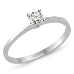 Tektaş Yüzük | 0,23 CT Pırlanta