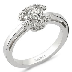 Tektaş Yüzük | 0.29 CT ve 0.07 CT Pırlanta
