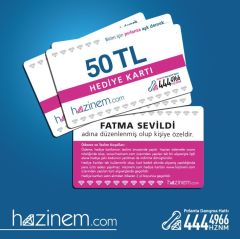 50 TL'lik Hediye Kartı