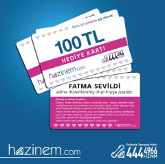 100 TL'lik Hediye Kartı