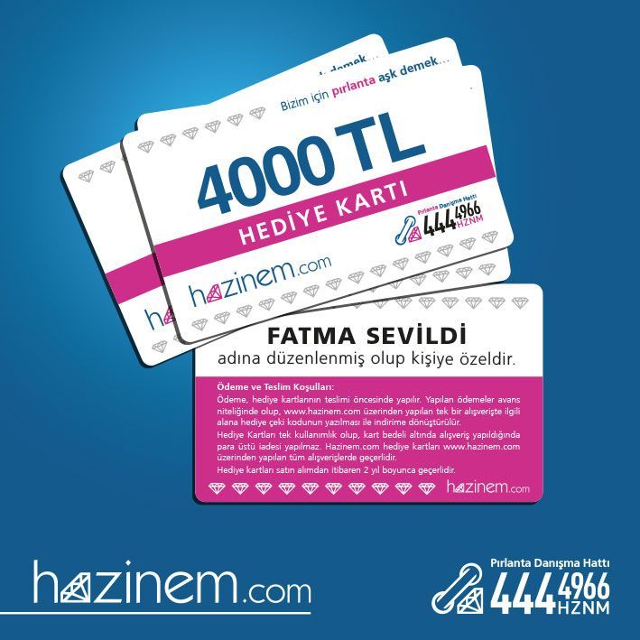 4000 TL'lik Hediye Kartı