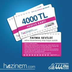 4000 TL'lik Hediye Kartı