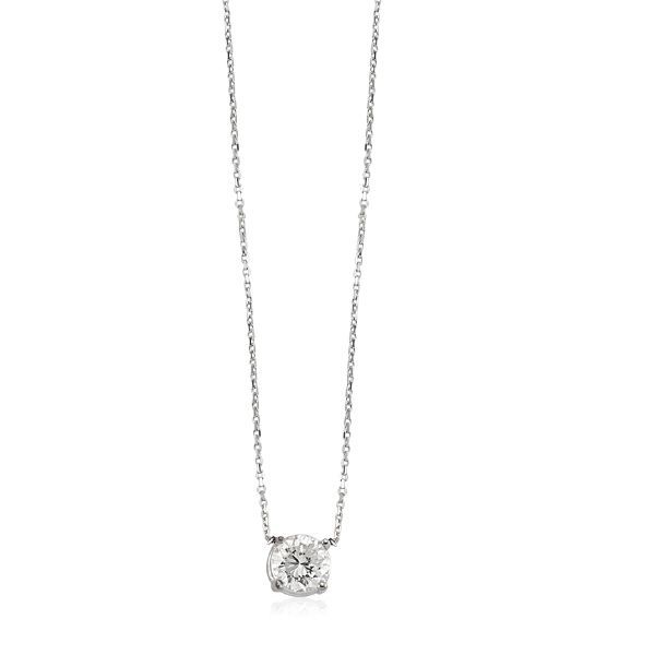 Pırlanta Tektaş Kolye | 0,37 CT