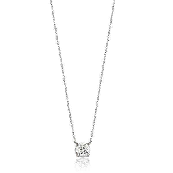 Pırlanta Tektaş Kolye | 0,27 CT