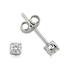 Tektaş Küpe | 0,20 CT Pırlanta