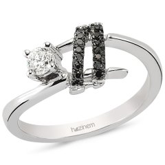 Tektaş Yüzük | 0,34 CT ve 0,10 CT Pırlanta