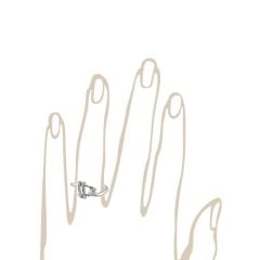 Tektaş Yüzük | 0,32 CT ve 0,10 CT Pırlanta