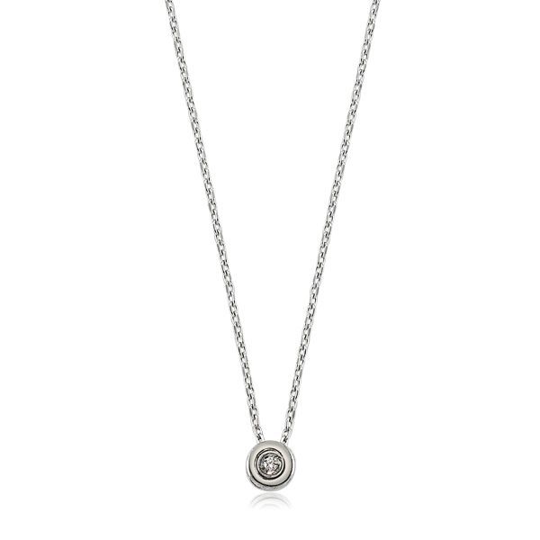 Pırlanta Tektaş Kolye | 0,02 CT