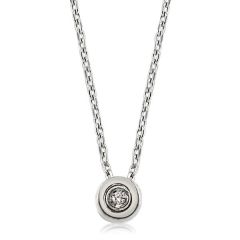 Pırlanta Tektaş Kolye | 0,02 CT