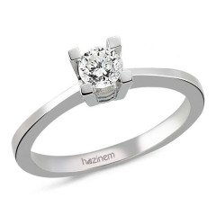 Tektaş Yüzük | 0,37 CT Pırlanta